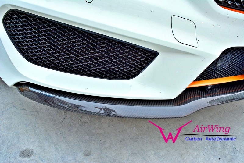 Benz C117-CLA  AMG carbon Front Splitter Insert 02